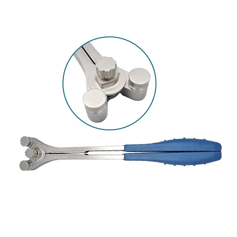 Stainless Steel Orthopedic Rod Bender Adjustable Veterinary Orthopedic Instrument 1pcs
Stainless Steel Orthopedic Rod Bender Adjustable Veterinary Orthopedic Instrument 1pcs