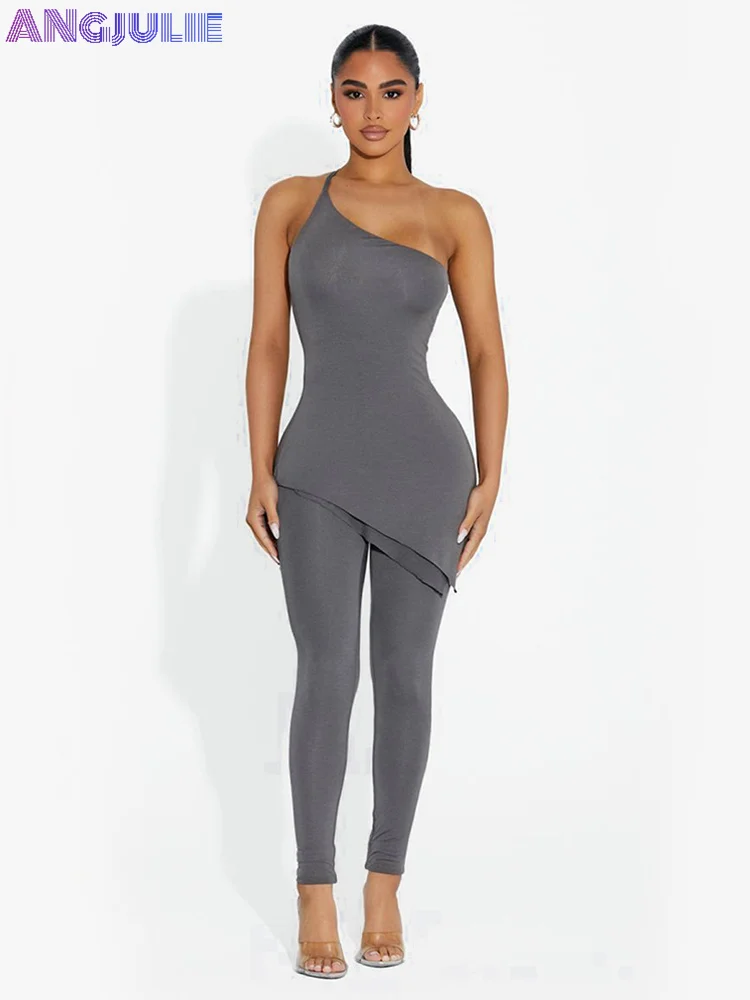 Angjulie Summer Outfits For Women 2023 Fashio Solid Sleeveless Skew Collar Cut Out Irregular Top+Bodycon Slim Leggings Yoga Suit
Angjulie Summer Outfits For Women 2023 Fashio Solid Sleeveless Skew Collar Cut Out Irregular Top+Bodycon Slim Leggings Yoga Suit