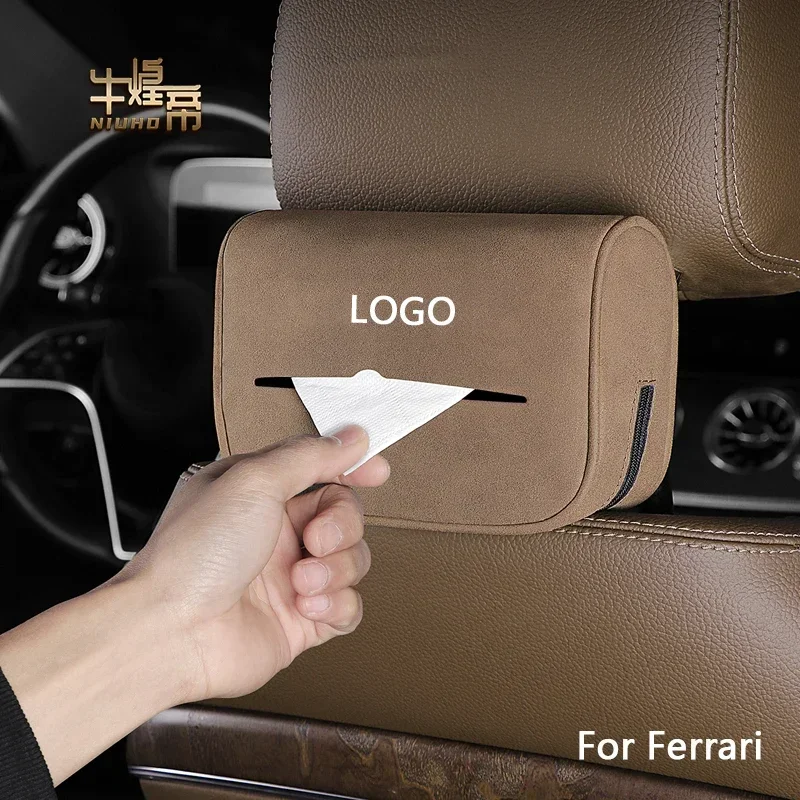 Car Suede Tissue Box Interior For Ferrari 458 812 F430 599 296 F8 FF 612 Seat Back Paper Bag Armrest Box Case Cover Accessories
Car Suede Tissue Box Interior For Ferrari 458 812 F430 599 296 F8 FF 612 Seat Back Paper Bag Armrest Box Case Cover Accessories