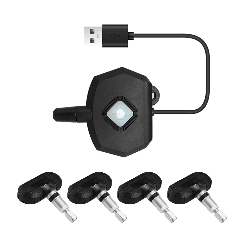 Car Tire Pressure TPMS With Internal External Sensors Suitable for Large-screen with Android System Above 6.0
Car Tire Pressure TPMS With Internal External Sensors Suitable for Large-screen with Android System Above 6.0