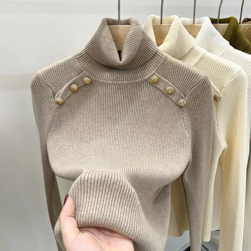 2024 Autumn and Winter New Cashmere Sweater Women's Turtleneck Long sleeved Knit Pullover Slim Cashmere Sweater
2024 Autumn and Winter New Cashmere Sweater Women's Turtleneck Long sleeved Knit Pullover Slim Cashmere Sweater