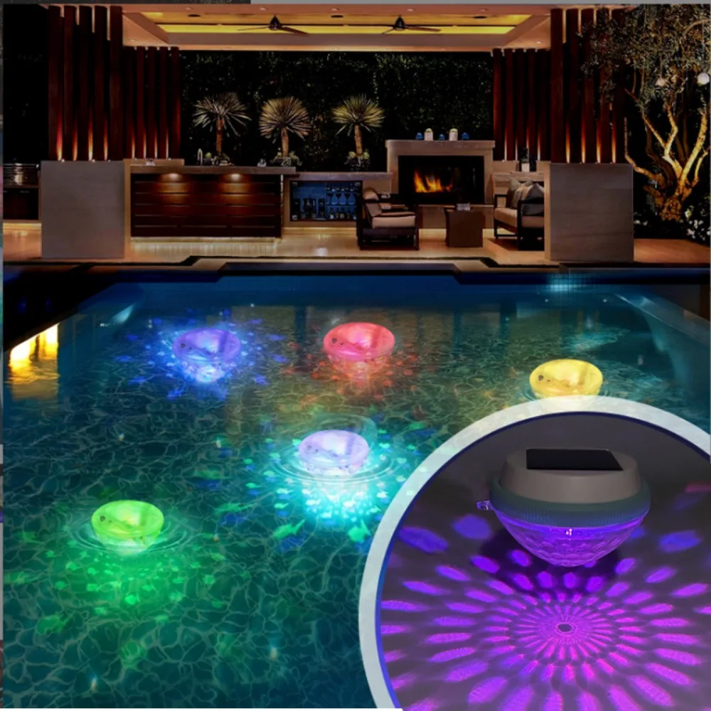 Waterproof Solar Powered Floating LED Light 7 Color Gradient Lighting for Swimming Pool Pond Backyard Garden Night Landscape
Waterproof Solar Powered Floating LED Light 7 Color Gradient Lighting for Swimming Pool Pond Backyard Garden Night Landscape