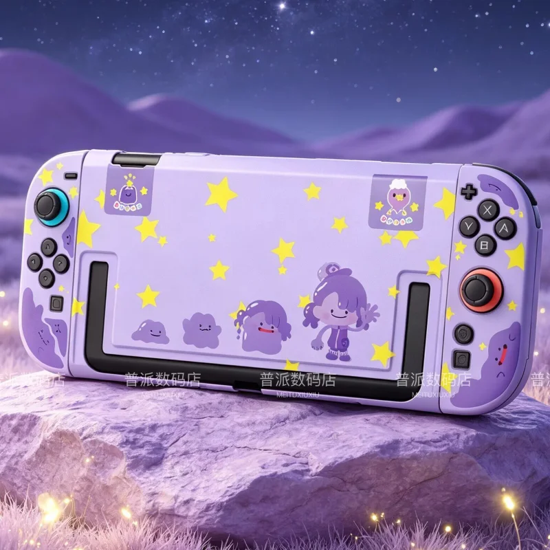 Ditto Protective Case For Switch 2 Split Hard Shell With Soft Grip Purple Star Pattern Game Accessory For Adult Gamer
Ditto Protective Case For Switch 2 Split Hard Shell With Soft Grip Purple Star Pattern Game Accessory For Adult Gamer