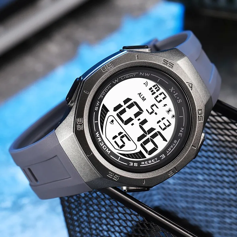 MAYZHISU Men's Sports Watch Waterproof LED Digital Wristwatches Stopwatch Alarm Clock Luminous Sport Watches for Man Teens
MAYZHISU Men's Sports Watch Waterproof LED Digital Wristwatches Stopwatch Alarm Clock Luminous Sport Watches for Man Teens