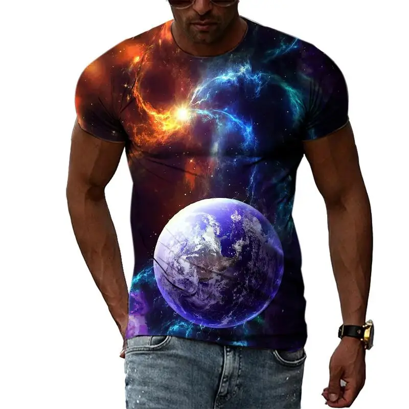 Summer Leisure Martian Landscape Pattern Men's T-shirt Hip Hop 3D Print Personality Funny Tees Round Neck Short Sleeve Tops
Summer Leisure Martian Landscape Pattern Men's T-shirt Hip Hop 3D Print Personality Funny Tees Round Neck Short Sleeve Tops