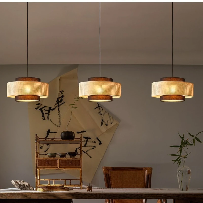 Wabi Sabi Style Chandelier Chinese Rattan Pendant Lamp for Restaurant Cafe Hot Pot Shop Zen Tea Room Minimalist Retro Lighting
Wabi Sabi Style Chandelier Chinese Rattan Pendant Lamp for Restaurant Cafe Hot Pot Shop Zen Tea Room Minimalist Retro Lighting