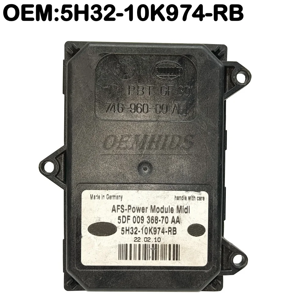 90NEW 5DF009368-70AA 5H32-10K974-RB For 2006-2009 RangeRover AFS Power Headlight Control Module Midi 5DF00936870AA
90NEW 5DF009368-70AA 5H32-10K974-RB For 2006-2009 RangeRover AFS Power Headlight Control Module Midi 5DF00936870AA