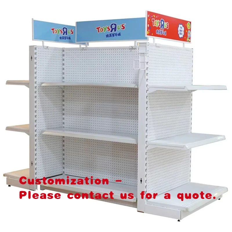 custom.Factory Direct Double-sided Metallic Gondola Shelving Supermarket Shelf Display Rack
custom.Factory Direct Double-sided Metallic Gondola Shelving Supermarket Shelf Display Rack