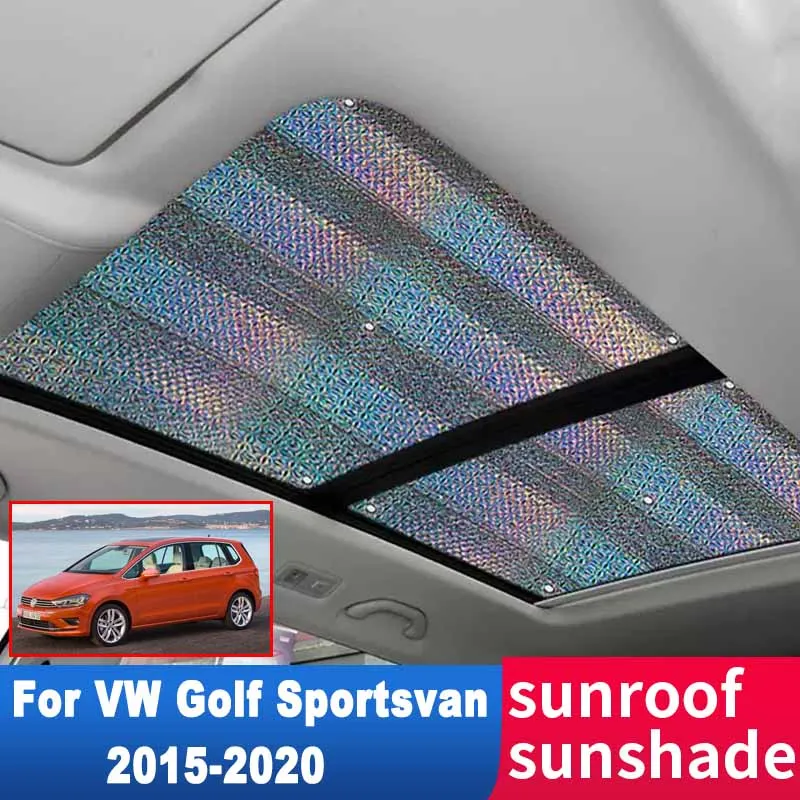 2x Sunroof Sunshade for Volkswagen VW Golf Sportsvan 2015-2020 2019 Car Accessories Roof Sunscreen Heat Insulation Windscreen
2x Sunroof Sunshade for Volkswagen VW Golf Sportsvan 2015-2020 2019 Car Accessories Roof Sunscreen Heat Insulation Windscreen