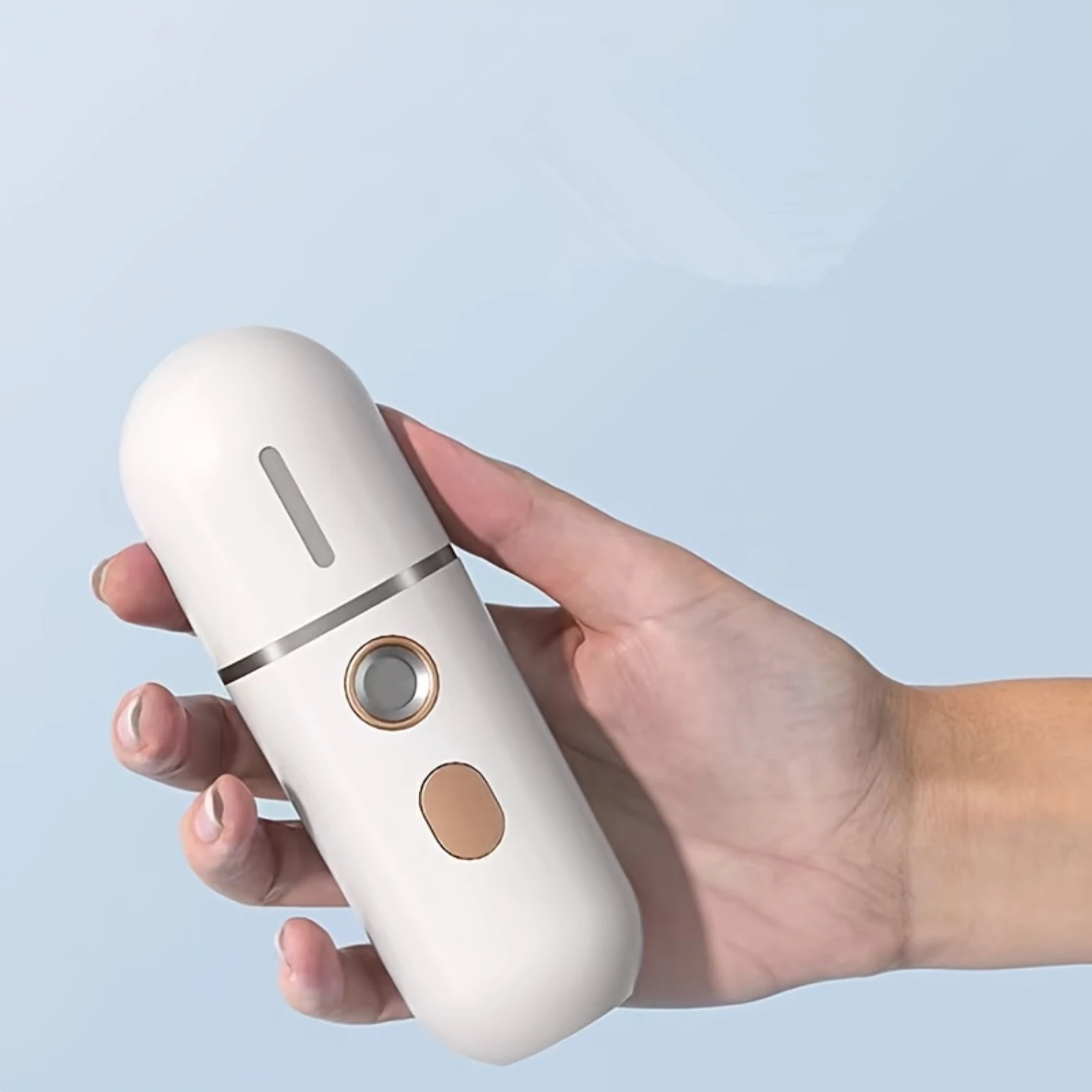 Mini Portable Wireless Cold Mist Facial Steam Spray for Moisturizing and Air Purification in Bedroom Travel
Mini Portable Wireless Cold Mist Facial Steam Spray for Moisturizing and Air Purification in Bedroom Travel