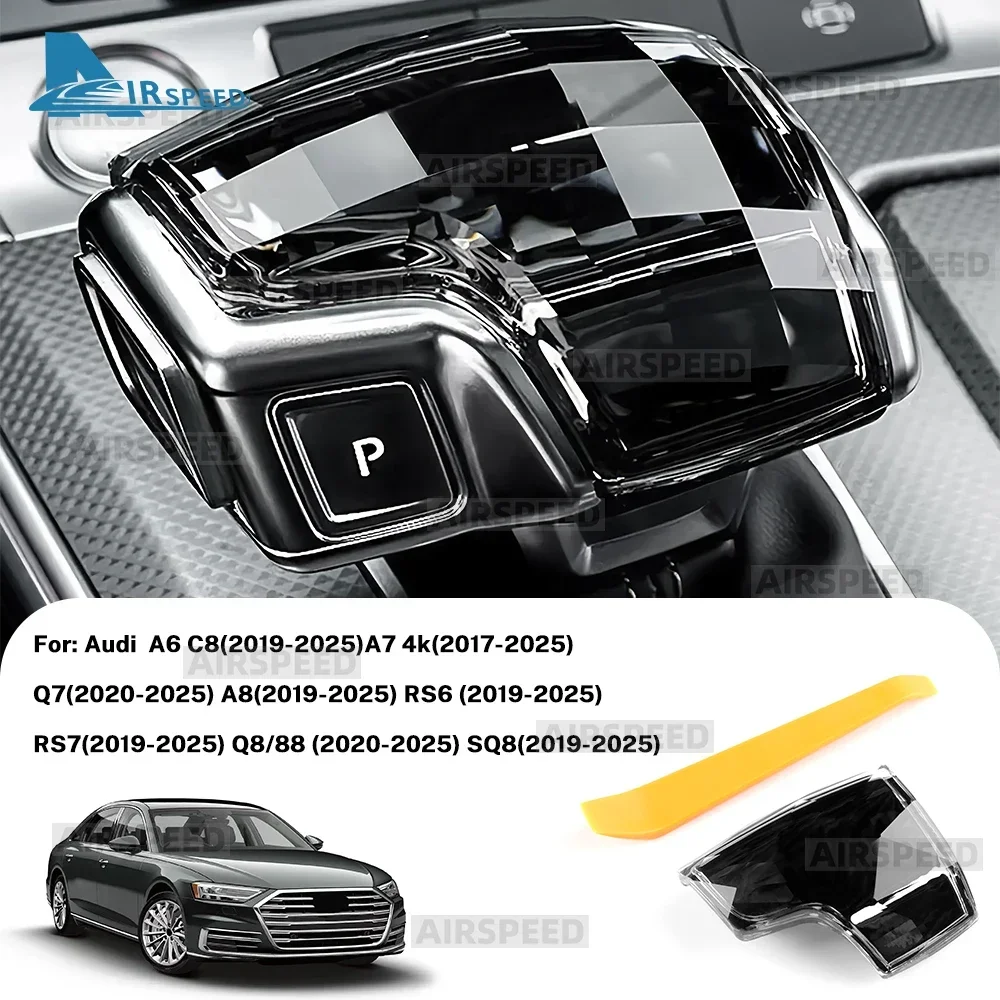 For Audi Q7 A6 C8 Q8 S8 RS6 RS7 A7 4K SQ8 Left-hand drive Gear Lever Handle Crystal Gear Shift Knob Cover LHD
For Audi Q7 A6 C8 Q8 S8 RS6 RS7 A7 4K SQ8 Left-hand drive Gear Lever Handle Crystal Gear Shift Knob Cover LHD