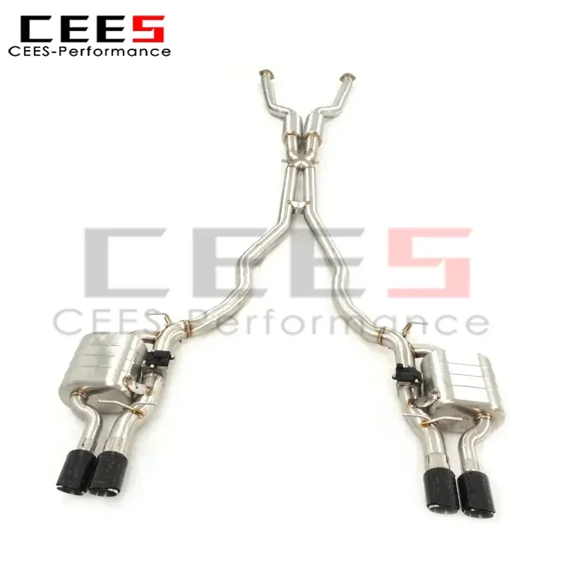 CEES Racing Titanium Valvetronic Catback Exhaust for BMW M6 E63 V10 5.0L 2006 - 2010 | High - Performance Muffler & Exhaust Pipe 
CEES Racing Titanium Valvetronic Catback Exhaust for BMW M6 E63 V10 5.0L 2006 - 2010 | High - Performance Muffler & Exhaust Pipe