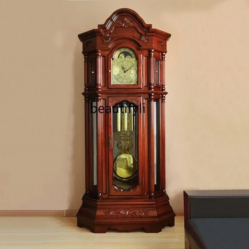 Large Wood Carving German Hermle Movement Solid Wood European the Grandfather Clock Living Room Large Pendulum Clock
Large Wood Carving German Hermle Movement Solid Wood European the Grandfather Clock Living Room Large Pendulum Clock