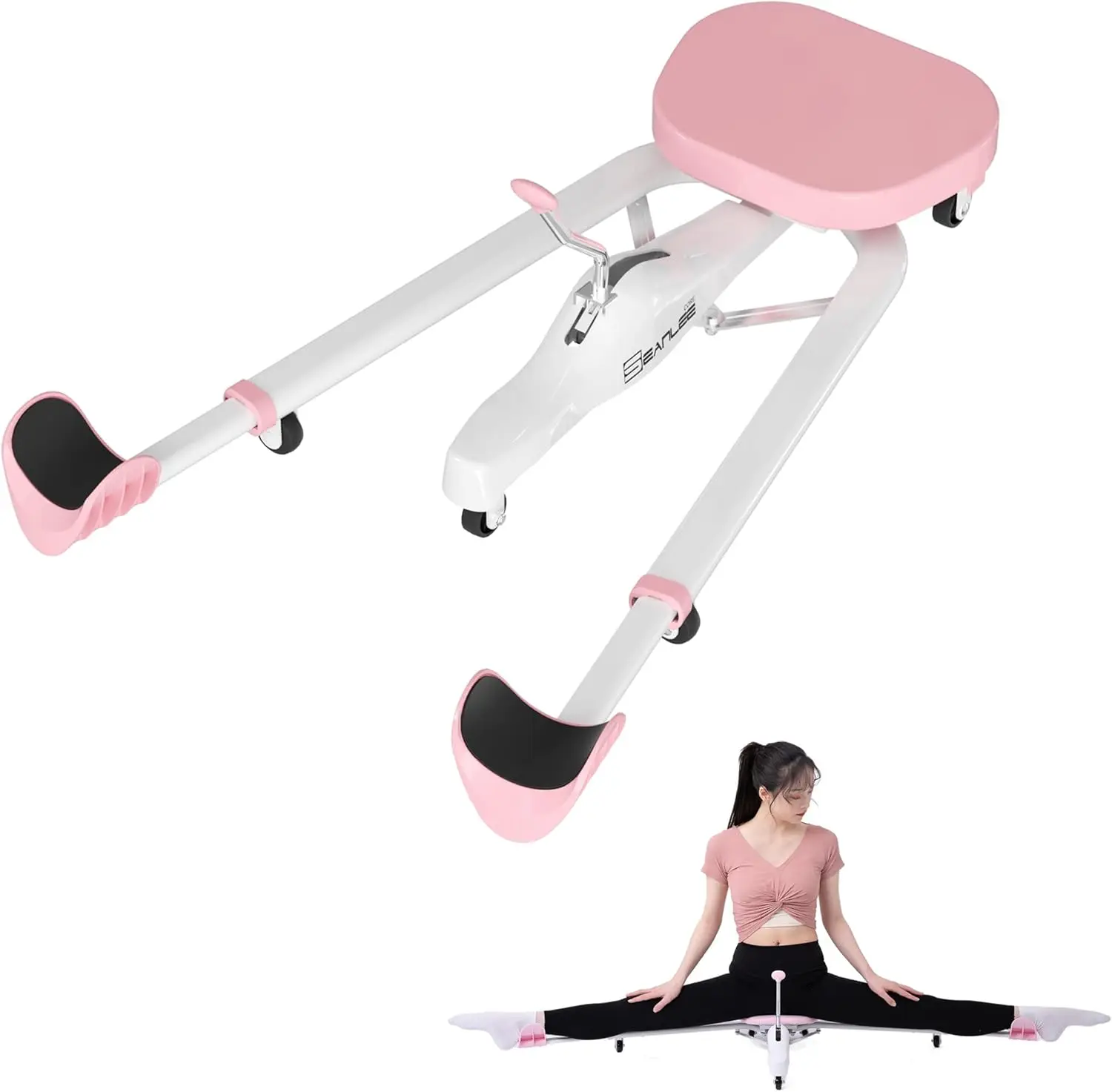 High - quality Metal Split Machine in Silver for Ballet, Cheerleading, Gymnastics: Improve Flexibility and Stretching Quality
High - quality Metal Split Machine in Silver for Ballet, Cheerleading, Gymnastics: Improve Flexibility and Stretching Quality