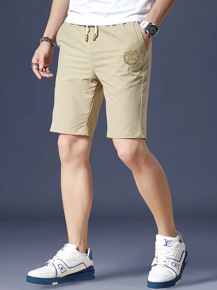 Ice Silk Ultra-Thin Men's Casual orts Summer Spor Mid-Pants Qui-Dry Trendy Brand Men's Outerwear Five-Quarter Pants
Ice Silk Ultra-Thin Men's Casual orts Summer Spor Mid-Pants Qui-Dry Trendy Brand Men's Outerwear Five-Quarter Pants