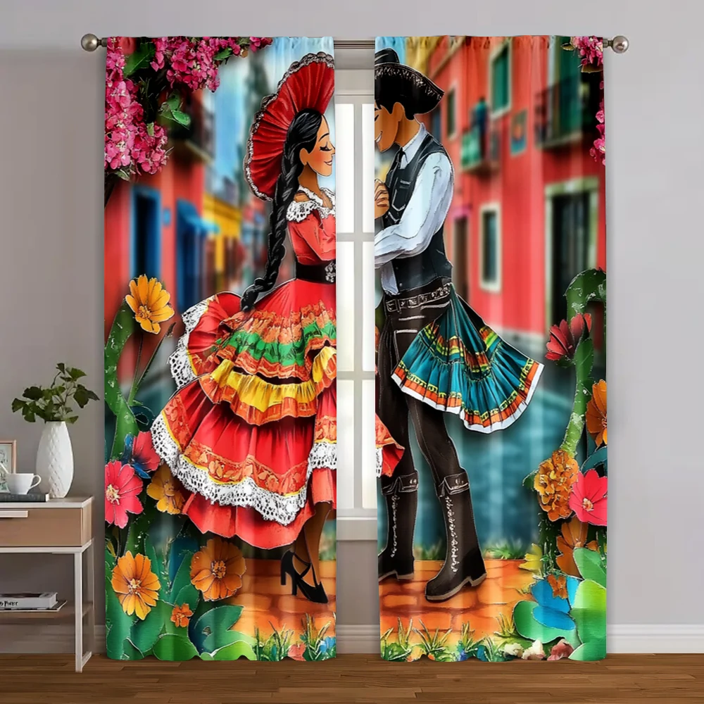 2pcs, Popular Curtain Panels 2D print 2025-03-10_Cinco de Mayo Fiesta Versatile Fabric (without rod) Decorations For Home Use
2pcs, Popular Curtain Panels 2D print 2025-03-10_Cinco de Mayo Fiesta Versatile Fabric (without rod) Decorations For Home Use