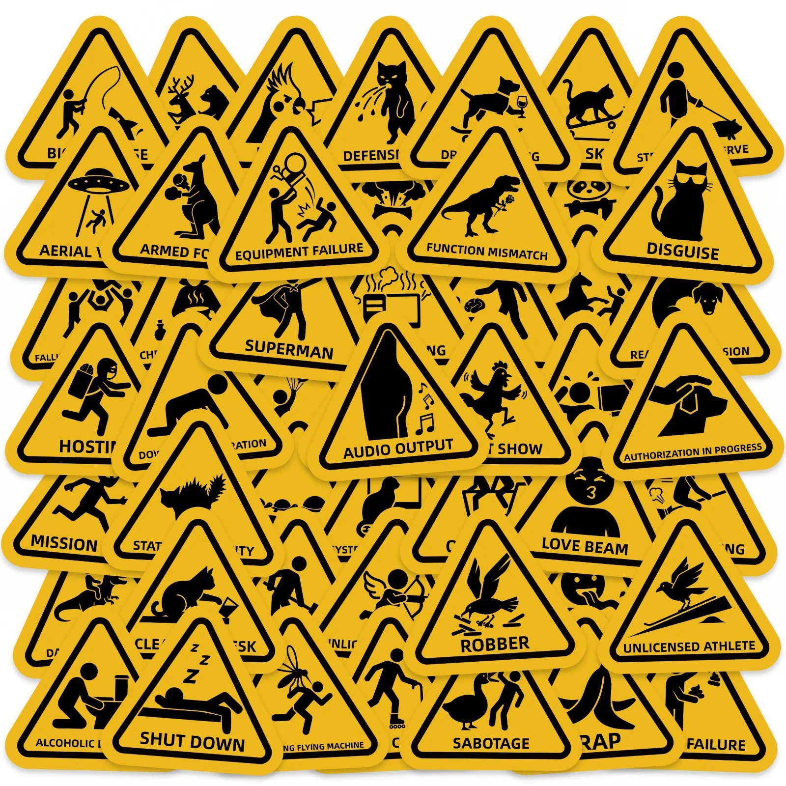 10/50PCS Funny Warning Meme Stickers Danger Banning Sign Vinyl Sticker for Phone Computer Notebook Stationery DIY Toys Secret
10/50PCS Funny Warning Meme Stickers Danger Banning Sign Vinyl Sticker for Phone Computer Notebook Stationery DIY Toys Secret