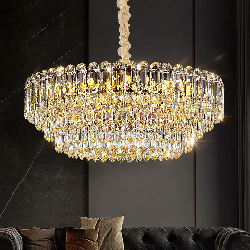 French light luxury crystal chandelier living room light simple modern atmosphere master bedroom light designer creative net red
French light luxury crystal chandelier living room light simple modern atmosphere master bedroom light designer creative net red