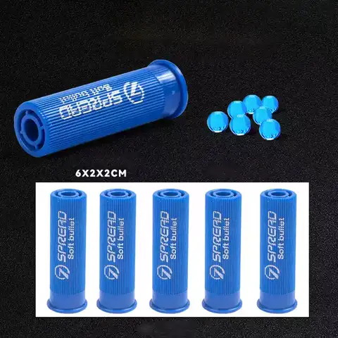 Outdoor Sports 7mm Gel Ball Meizhi Golden Ring XM1014 S686 Toy Bullet Shell Case CS Game Toy Accessories QG707