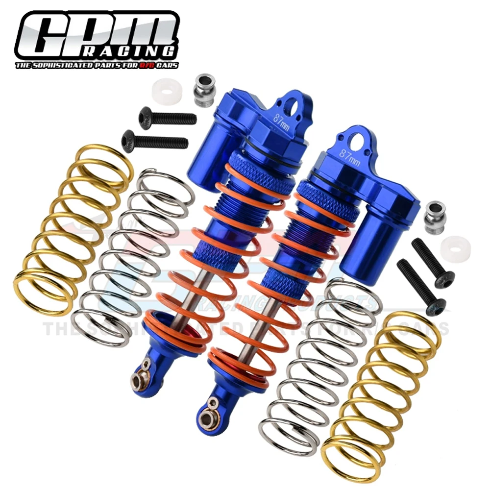 GPM металлический сплав 87 мм Bold L-типа передний амортизатор в сборе для Traxxas 1/10 Rustler Hoss Slash 4X4 VXL, детали для обновления радиоуправляемого автомобиля
GPM металлический сплав 87 мм Bold L-типа передний амортизатор в сборе для Traxxas 1/10 Rustler Hoss Slash 4X4 VXL, детали для обновления радиоуправляемого автомобиля