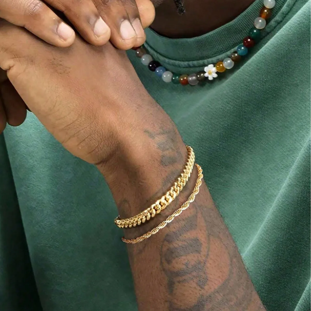 Hand-Woven Adjustable Copper Alloy Sailor Rope Chain Figaro Chain Jewelry TiKi Jewellery Women Man Bracelets Couple Bracelets
Hand-Woven Adjustable Copper Alloy Sailor Rope Chain Figaro Chain Jewelry TiKi Jewellery Women Man Bracelets Couple Bracelets