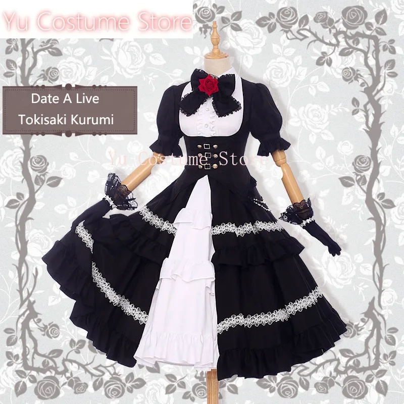 Anime! Date A Live Tokisaki Kurumi Lolita Dress Sexy Lovely Uniform Cosplay Costume Party Dress For Women NEW
Anime! Date A Live Tokisaki Kurumi Lolita Dress Sexy Lovely Uniform Cosplay Costume Party Dress For Women NEW