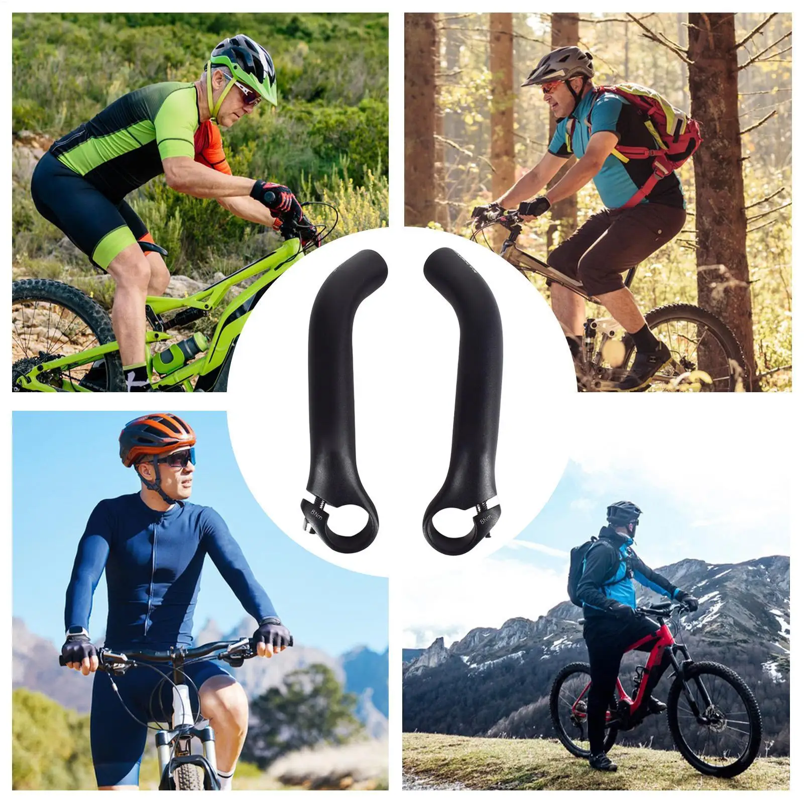 Bike Handlebar Extender Bicycle Extension Grip Ends For 21.5-22.2mm Bike Bar Ends Replacement For Commuting Offroad Hiking
Bike Handlebar Extender Bicycle Extension Grip Ends For 21.5-22.2mm Bike Bar Ends Replacement For Commuting Offroad Hiking
