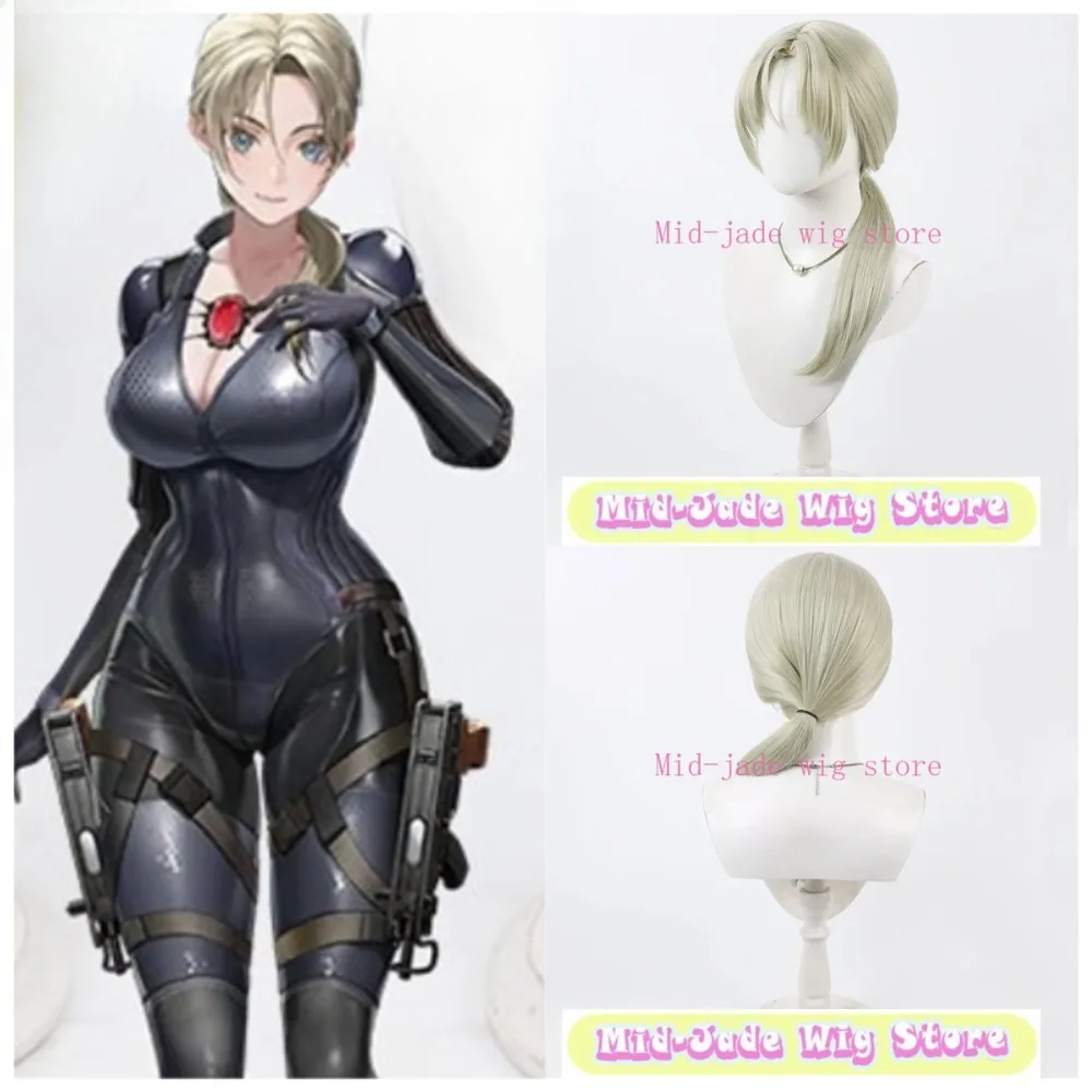 Jill Valentine Cosplay Wig Light Blue Short Layered Hair Heat Resistant Synthetic Fiber for Game Fans Role Play Costume Props
Jill Valentine Cosplay Wig Light Blue Short Layered Hair Heat Resistant Synthetic Fiber for Game Fans Role Play Costume Props