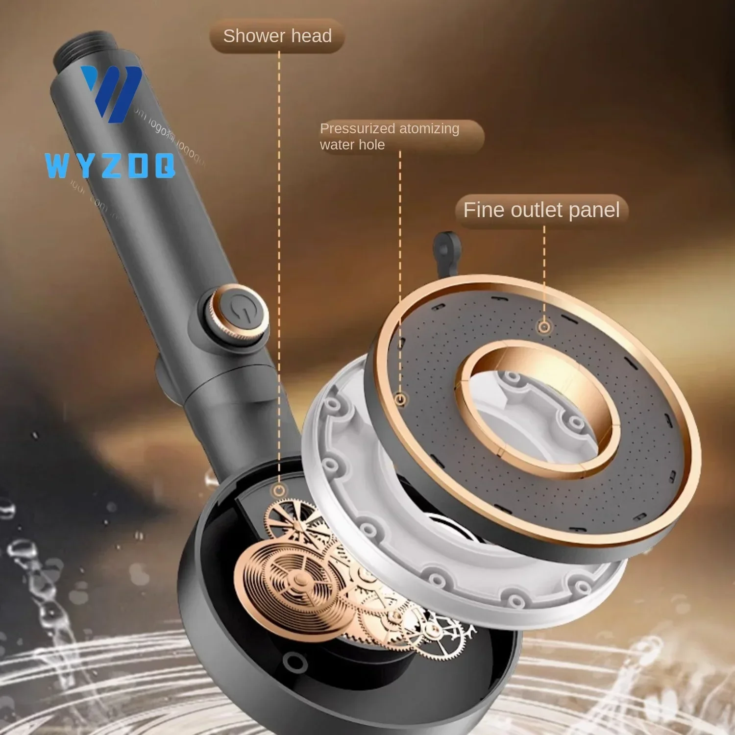 Boosting Showerhead, Showerhead Household Shower Set Bathroom Shower Showerhead Super Strong Pressure Faucet Showerhead
Boosting Showerhead, Showerhead Household Shower Set Bathroom Shower Showerhead Super Strong Pressure Faucet Showerhead