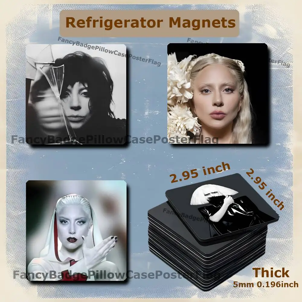 L-LADY GAGA MAYHEM Fridge Refrigerator Magnet Set Creative Square Decorative Adhesive Stickers Magnets Festival Gift
L-LADY GAGA MAYHEM Fridge Refrigerator Magnet Set Creative Square Decorative Adhesive Stickers Magnets Festival Gift