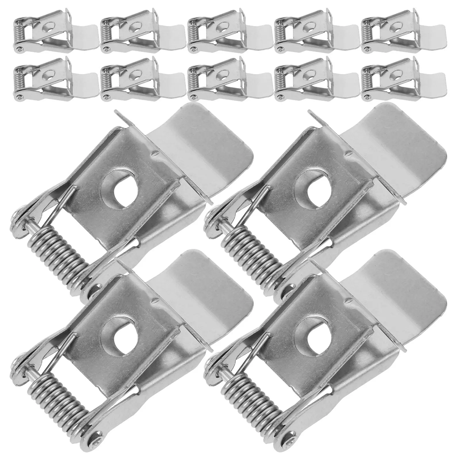 50Pcs LED Light Fixing Brackets Strong Tension Spring Clips for Downlight Mounting Stable Lamp Retention in Home Office Display
50Pcs LED Light Fixing Brackets Strong Tension Spring Clips for Downlight Mounting Stable Lamp Retention in Home Office Display