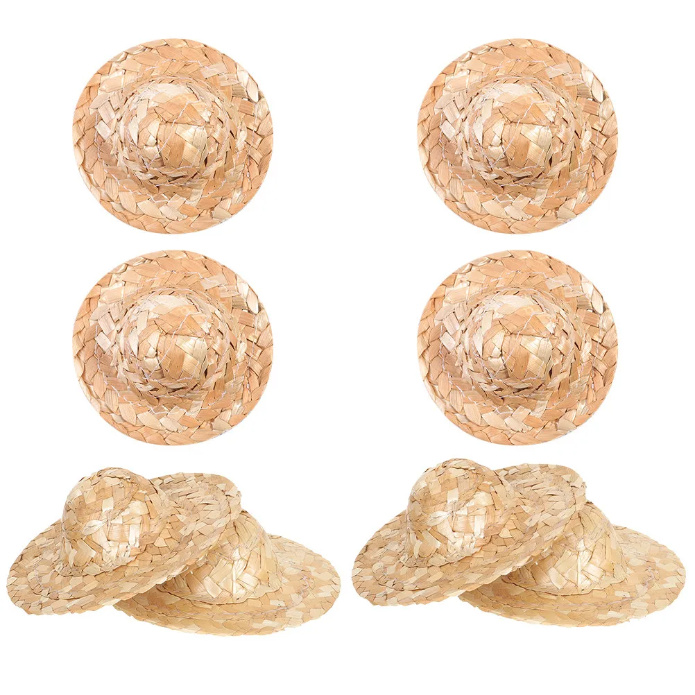 8Pcs Small Mini Straw Hats Woven Top Hats DIY Craft Supplies Photo Decoration Props Top Hat DIY Hat Woven Caps
8Pcs Small Mini Straw Hats Woven Top Hats DIY Craft Supplies Photo Decoration Props Top Hat DIY Hat Woven Caps