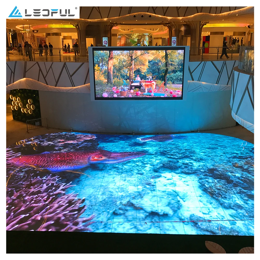 Waterproof IP65 IP67 P2.5 P2.9 P3.91 P4.81 P5.2 P6 P6.25 Touch Interactive Stage Dance Floor LED Screen Floor Display
Waterproof IP65 IP67 P2.5 P2.9 P3.91 P4.81 P5.2 P6 P6.25 Touch Interactive Stage Dance Floor LED Screen Floor Display