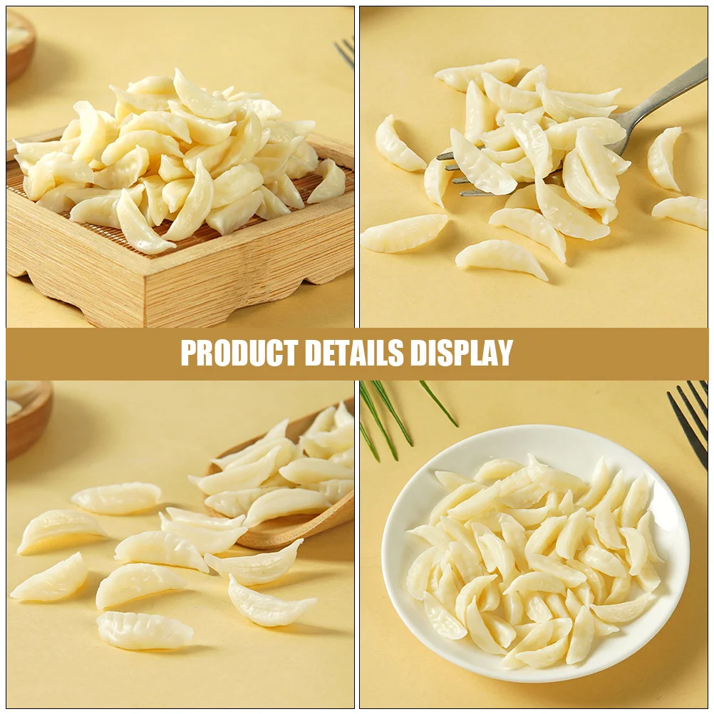 12pcs Mini Simulation Dumplings Lifelike Artificial Food For Photography Props Kitchen Decor Restaurant Display Teaching Aids
12pcs Mini Simulation Dumplings Lifelike Artificial Food For Photography Props Kitchen Decor Restaurant Display Teaching Aids