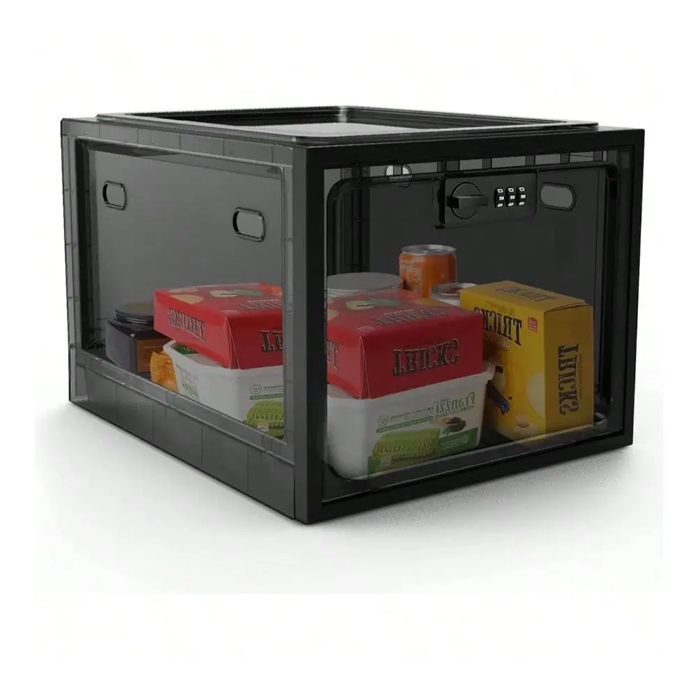Lockbox Lock Box Refrigerator Lockable Boxes Food Storage Childproof First AID Locking Cabinet Pill Case Organizer Bin Mobile T
Lockbox Lock Box Refrigerator Lockable Boxes Food Storage Childproof First AID Locking Cabinet Pill Case Organizer Bin Mobile T