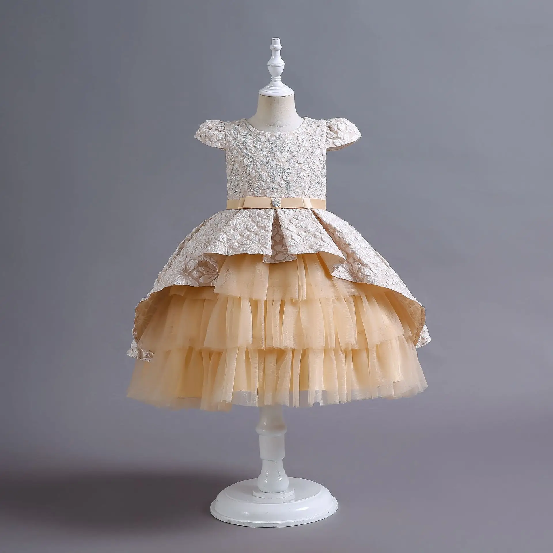 Princess Ball Gown for Baby Girls Retro Flower Layers Mesh Party Dress Kids Birthday Wedding Christmas Clothes 4 8 12 Years
Princess Ball Gown for Baby Girls Retro Flower Layers Mesh Party Dress Kids Birthday Wedding Christmas Clothes 4 8 12 Years
