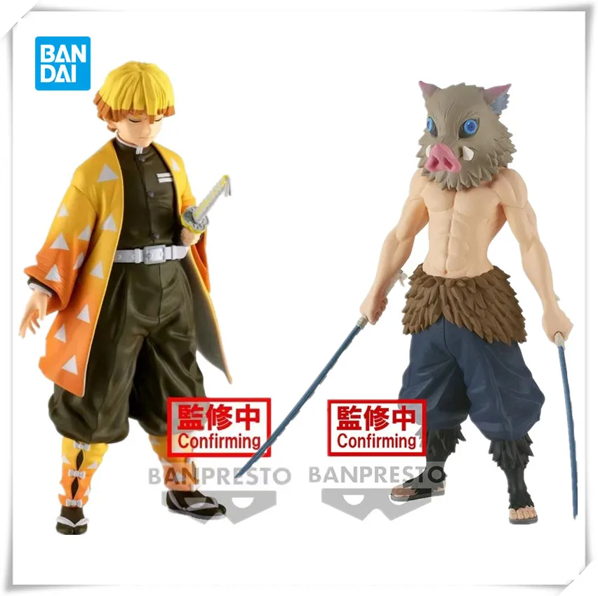 Bandai Original Banpresto Anime Demon Slayer Agatsuma Zenitsu Hashibira Inosuke PVC Action Figure Collectible Gift Model Toys
Bandai Original Banpresto Anime Demon Slayer Agatsuma Zenitsu Hashibira Inosuke PVC Action Figure Collectible Gift Model Toys