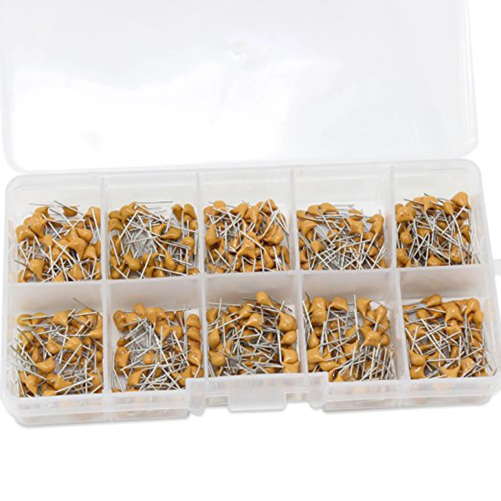 500pcs 10Values 0.1Uf-10Uf Monolithic Ceramic Capacitor Assorted Kit Humidity Resistant Miniature Premium Electrical Capacitors
500pcs 10Values 0.1Uf-10Uf Monolithic Ceramic Capacitor Assorted Kit Humidity Resistant Miniature Premium Electrical Capacitors