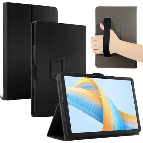 For Kenshi E11 4G 2024 10.95" Tablet PC PU Leather Case Cover with Hand Strap