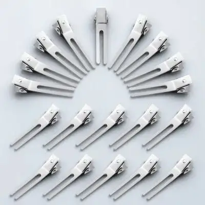 50 шт. гальванические металлические зажимы типа «крокодил» с двойными зубцами, зажимы для волос для профессионального салона, зажимы типа «крокодил»
50 шт. гальванические металлические зажимы типа «крокодил» с двойными зубцами, зажимы для волос для профессионального салона, зажимы типа «крокодил»