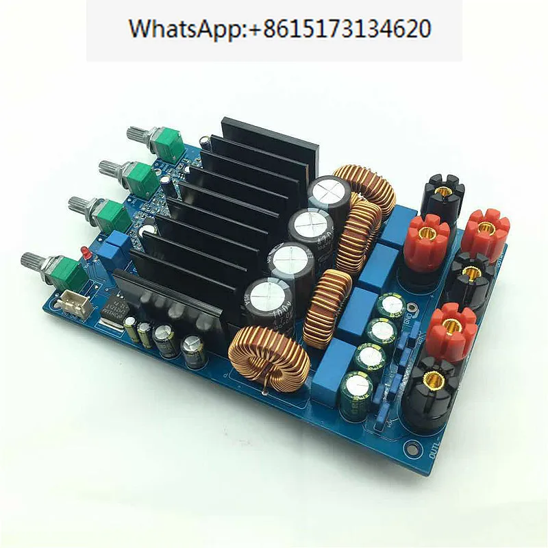 TAS5630 2.1 Digital Power Amplifier Board (300W+150W+150W) HIFI High Power Amplifier
TAS5630 2.1 Digital Power Amplifier Board (300W+150W+150W) HIFI High Power Amplifier