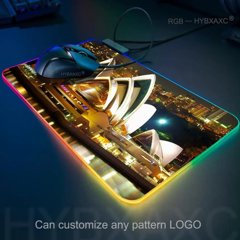 Коврик для мыши Sydney Opera RGB игровой коврик для мыши настольный коврик HD геймер большой светодиодный светильник XXL коврики для мыши ПК компьютерный ковер
Коврик для мыши Sydney Opera RGB игровой коврик для мыши настольный коврик HD геймер большой светодиодный светильник XXL коврики для мыши ПК компьютерный ковер