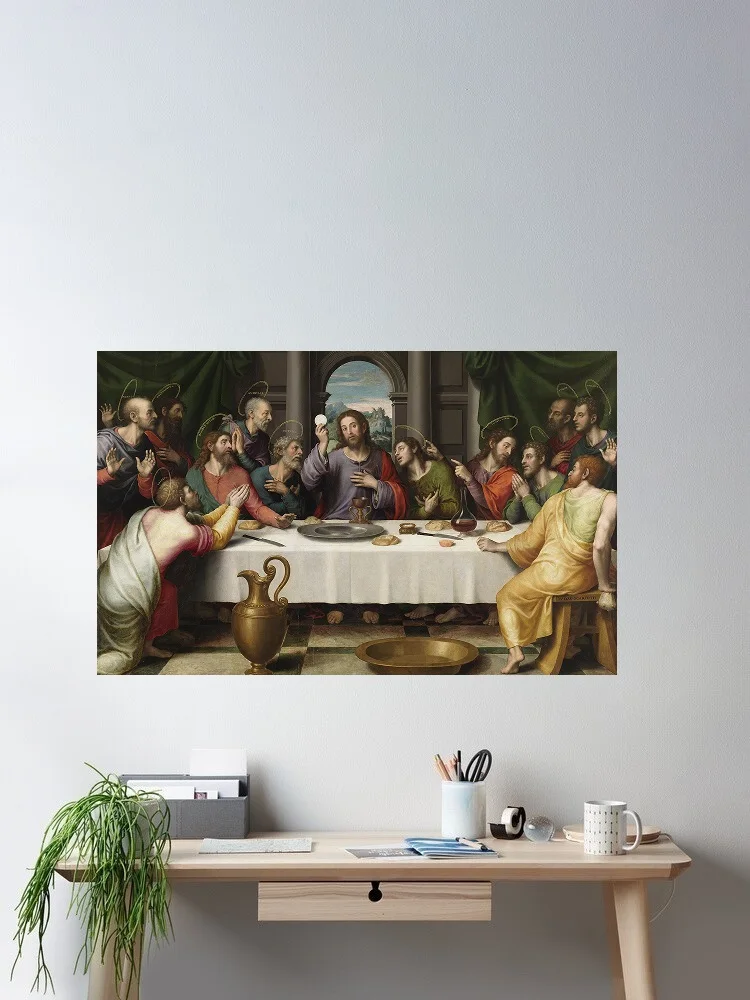 The Last Supper, Print Art Canvas Poster, For Living Room Decor, Home Wall Picture
The Last Supper, Print Art Canvas Poster, For Living Room Decor, Home Wall Picture