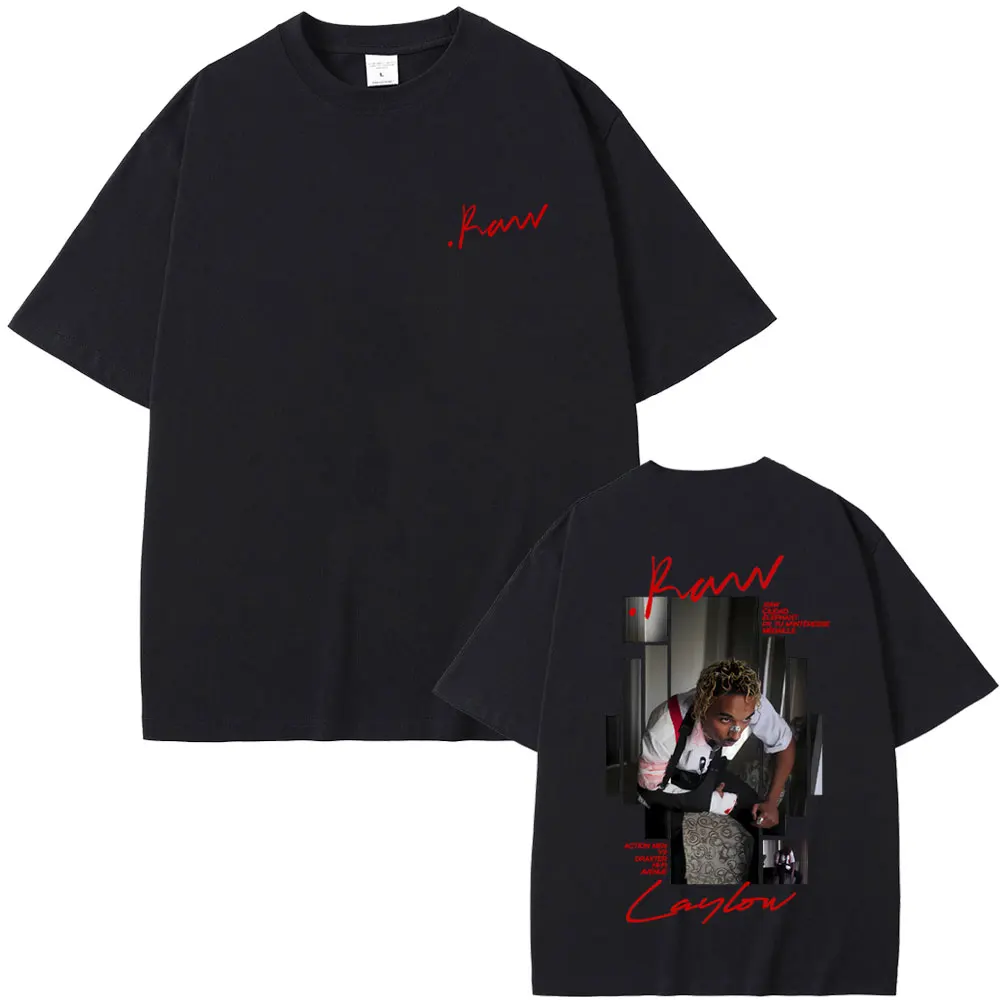 Rapper Laylow Raw Album Graphic T-shirt Men Women Clothing Hip Hop Fashion Pop Music T Shirt Male Casual Cotton Vintage T-shirts
Rapper Laylow Raw Album Graphic T-shirt Men Women Clothing Hip Hop Fashion Pop Music T Shirt Male Casual Cotton Vintage T-shirts