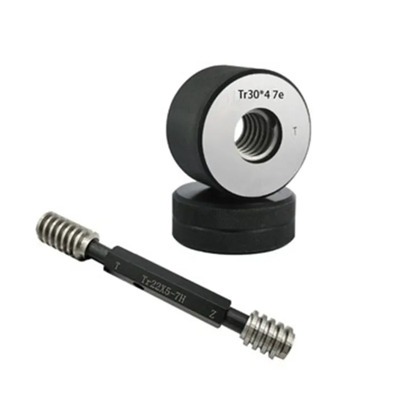 Tr8x2 7H 7e customize metric T-thread ring gauge / plug gauge GO NOGO trapezoidal thread gauge
Tr8x2 7H 7e customize metric T-thread ring gauge / plug gauge GO NOGO trapezoidal thread gauge