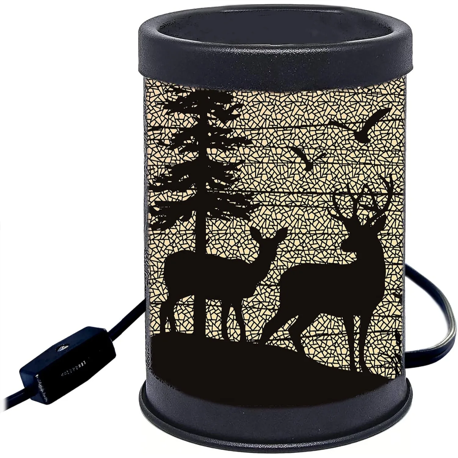 Electric Candle Warmer Lamp with Deer Design, Wax Melt Warmer for Scented Melts, Night Light Accent for Home Decor, Plug-in
Electric Candle Warmer Lamp with Deer Design, Wax Melt Warmer for Scented Melts, Night Light Accent for Home Decor, Plug-in