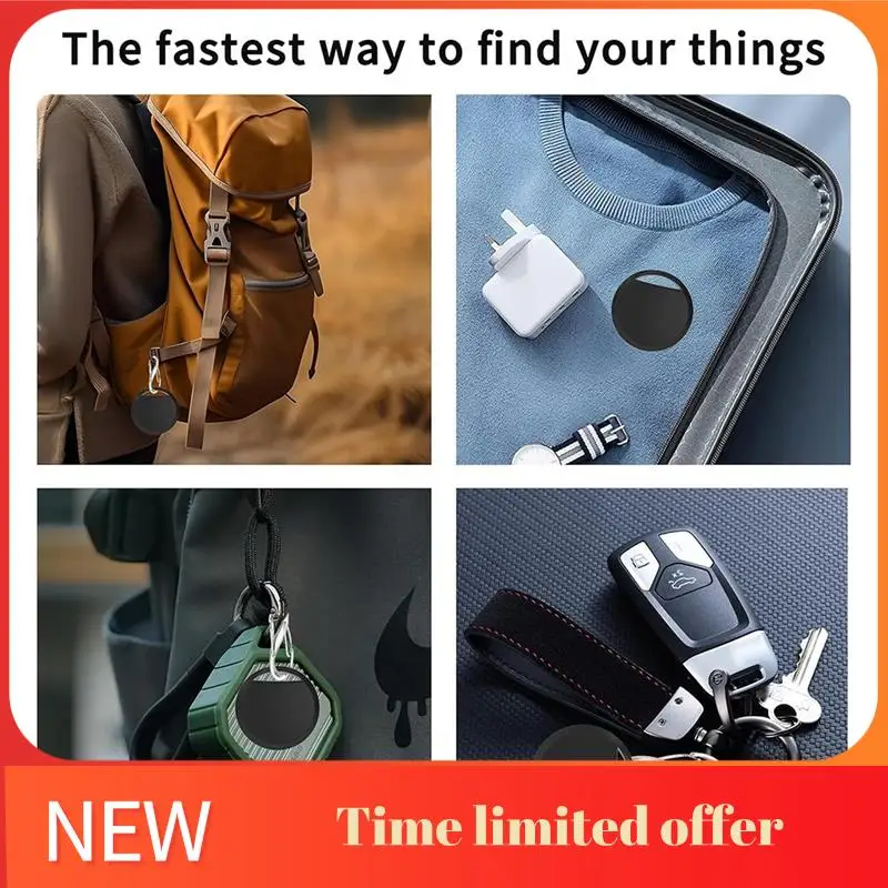 A42T-4 Pack Smart Tag Trackers для Airtag Find My, для багажных кошельков, ключей, сумок для домашних животных
A42T-4 Pack Smart Tag Trackers для Airtag Find My, для багажных кошельков, ключей, сумок для домашних животных