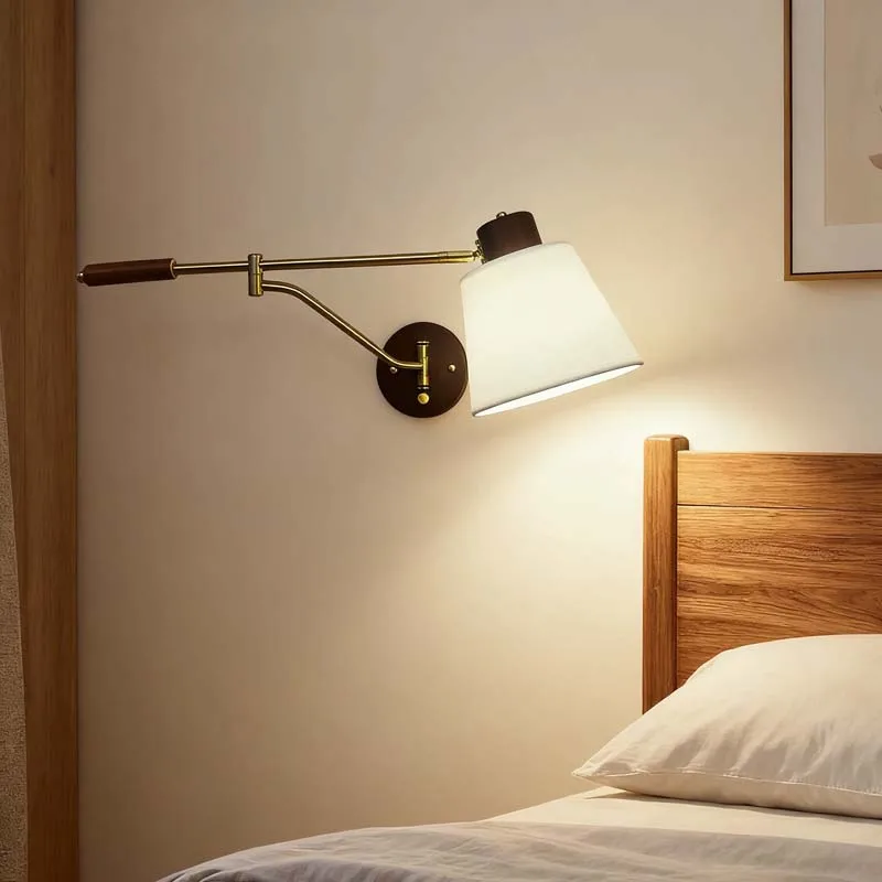 Nordic Telescopic Wall Lamp Fabric Iron Folding Rocker Arm Lights Creative Adjustable Bedroom Bedside Study Reading Lighting
Nordic Telescopic Wall Lamp Fabric Iron Folding Rocker Arm Lights Creative Adjustable Bedroom Bedside Study Reading Lighting
