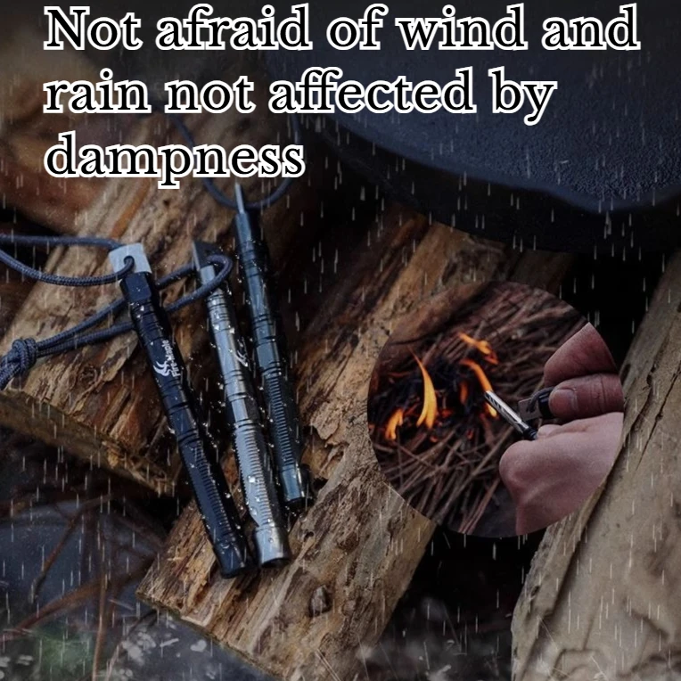 Waterproof Fire Rods Magnesium Rods Outdoor and Wild Survival Fire-making Equipment, Emergency Survival EDC Gear
Waterproof Fire Rods Magnesium Rods Outdoor and Wild Survival Fire-making Equipment, Emergency Survival EDC Gear