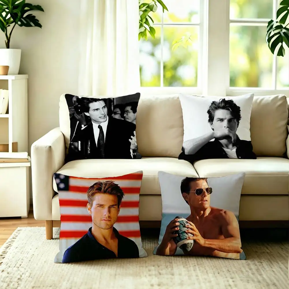 Famous Actor Tom Cruise Square Double-Sided printed Pillow Case Bedroom Bedside Pillow Sofa Cushion Cover
Famous Actor Tom Cruise Square Double-Sided printed Pillow Case Bedroom Bedside Pillow Sofa Cushion Cover